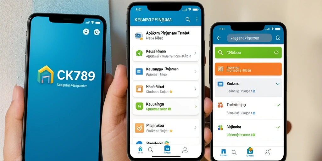 Tampilan antarmuka CK789 yang sederhana dan fungsional.