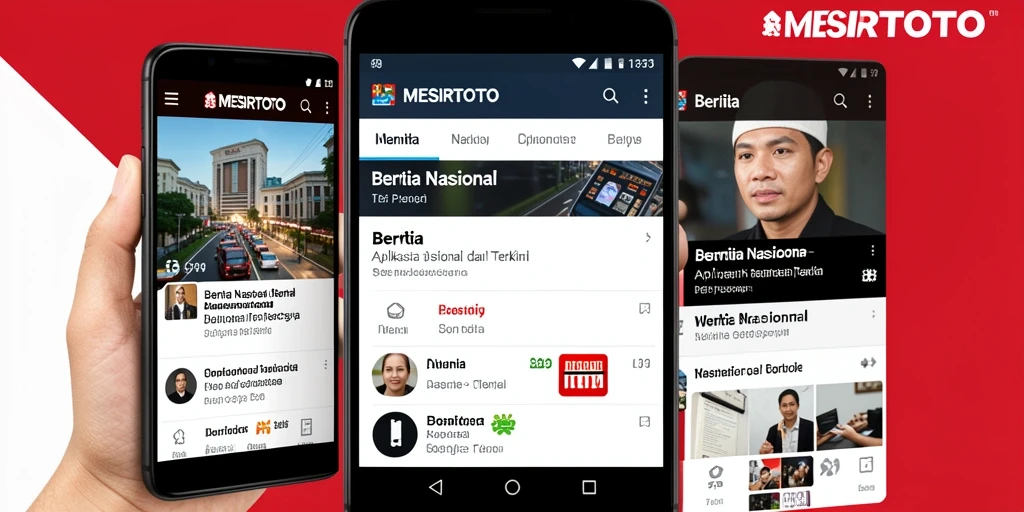 Tampilan antarmuka aplikasi MESIRTOTO yang intuitif dan informatif.