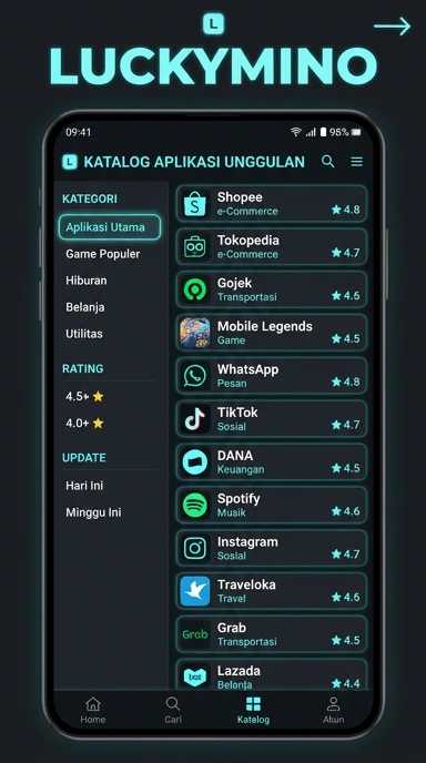 Katalog Aplikasi Populer luckymino — Temukan Pilihan Terbaik